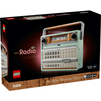 LEGO 10334 ICONS Radio w stylu retro